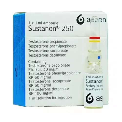 Sustanon 250 (Testosterone mix) 250 mg/ml 1 amp Aspen - 10 ampoules