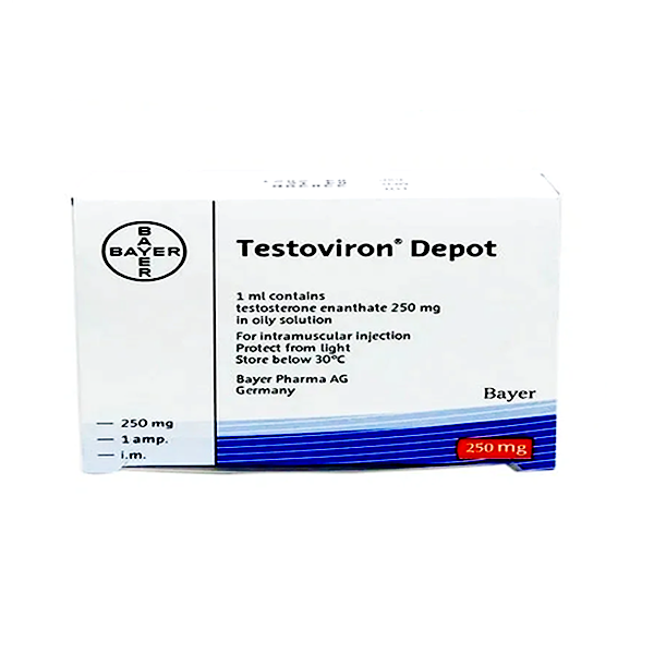 Testoviron Depot (Testosterone Enanthate) 250 mg/ml 1 amp Bayer