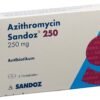 Azithromycin 250 mg 6 tabs Sandoz