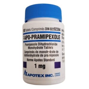 Pramipexole 1 mg 100 tabs Apotex Generic