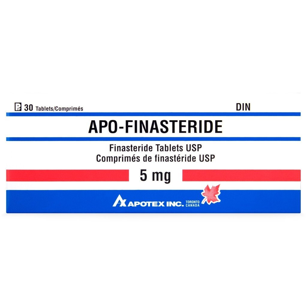 Finasteride 5 mg 30 tabs Apotex Generic