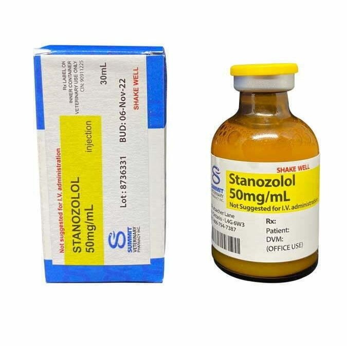 Stanozolol 50 mg/ml 30 ml Summit Veterinary