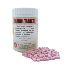 Anabol (Metandienone) 5 mg 100 tabs British Dispensary