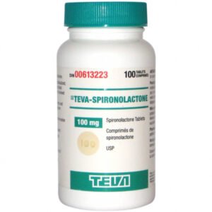 Spironolactone (Spiroton, Aldactone) 100 mg 100 tabs Teva Generic